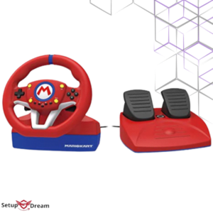 VOLANT DE COURSE HORI NSW MARIO KART PRO MINI (NSW-204A) 1