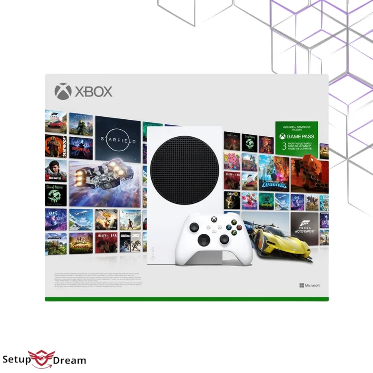 Console Xbox Séries S Blanc + Game Pass Ultimate 3 mois | Maroc