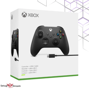 Manette Originale Compatible Xbox Series Et PC – Noir 1