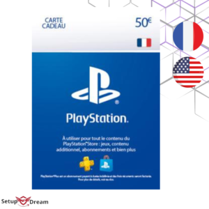 Carte PlayStation Store 50€ 1