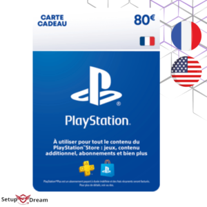 Carte PlayStation Store 80€ 1