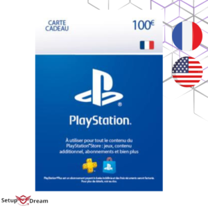 Carte PlayStation Store 100€ 1