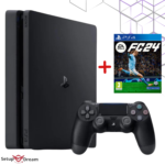 Console PS4 Slim 500 Go + Jeu FIFA 24 | Comme Neuf 1