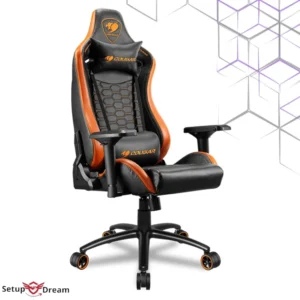 Chaise Gaming Cougar Outrider S – Noire/Orange | Prix Maroc