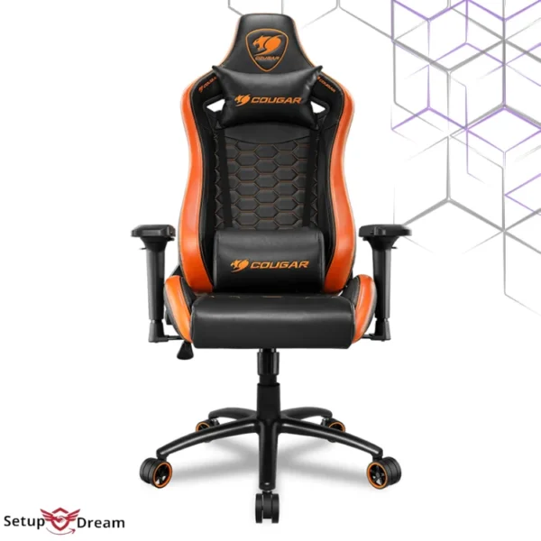 Chaise Gaming Cougar Outrider S – Noire/Orange | Prix Maroc