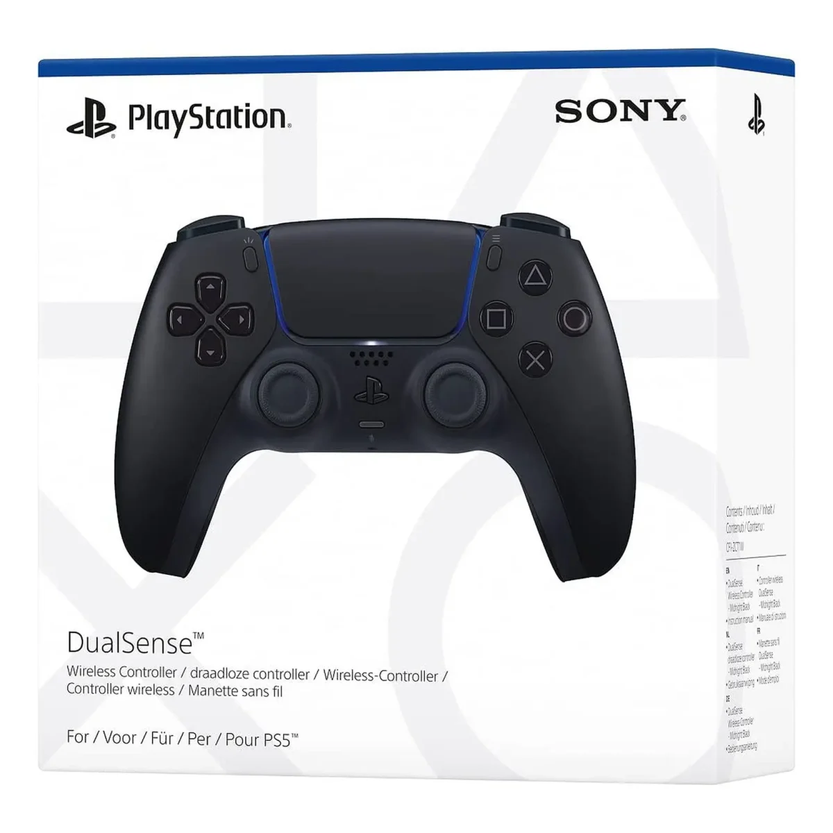 Manette PS5 DualSense – Noir