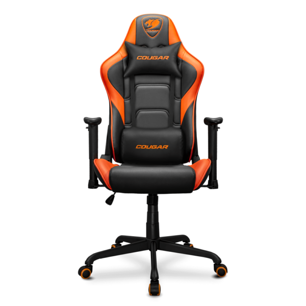 Cougar ARMOR ELITE Orange & Black Chaise Gaming | Prix Maroc 1