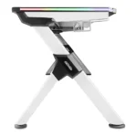 Bureau Gamer ArmadaX Archer B1 RGB 150cm Blanc