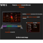 Acer Nitro 5 i5 11400H - 8GB, 512Go SSD, Nvidia RTX 3060, 15.6″