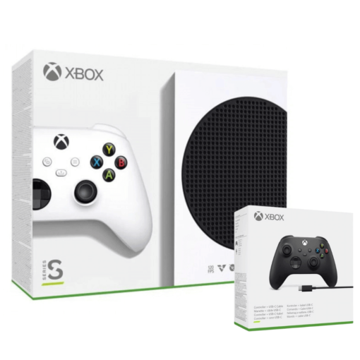 Xbox Series S + Manette Xbox avec Câble USB-C + 1 Mois Game Pass - SETUPDREAM 1