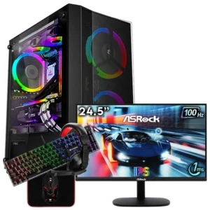 SETUP GAMER R5 3600-RX 580 + CL25FF + HPG200