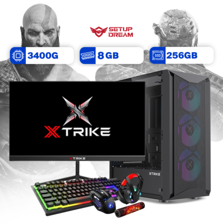 Setup Gamer Complet Ryzen 5 3400G