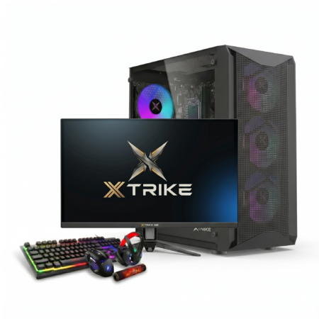 PC GAMER FULL SETUP - AMD Ryzen 5 5500 | RTX 5060 | 16GB RAM | 512GB SSD |